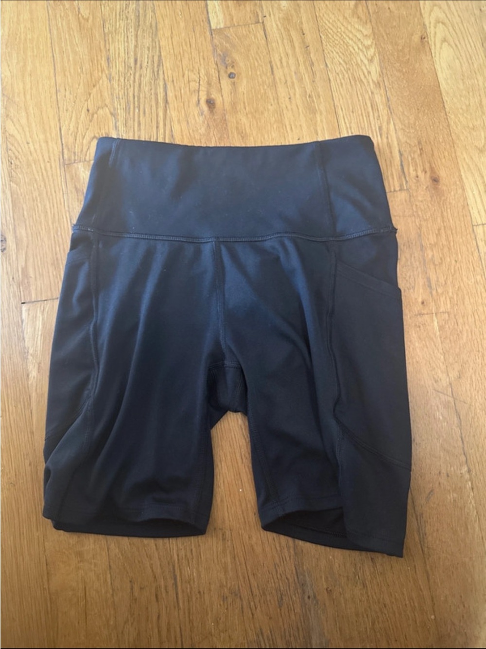 Victoria's Secret Black High-Rise Bike Shorts